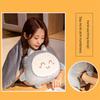 Cute Cartoon Air Conditioning Blanket Portable Sofa Back Cushion New Office Nap Cushion Blanket