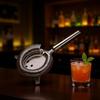 Stainless Steel Cocktail Strainer with Hollow Handle and Five-Hole Filter