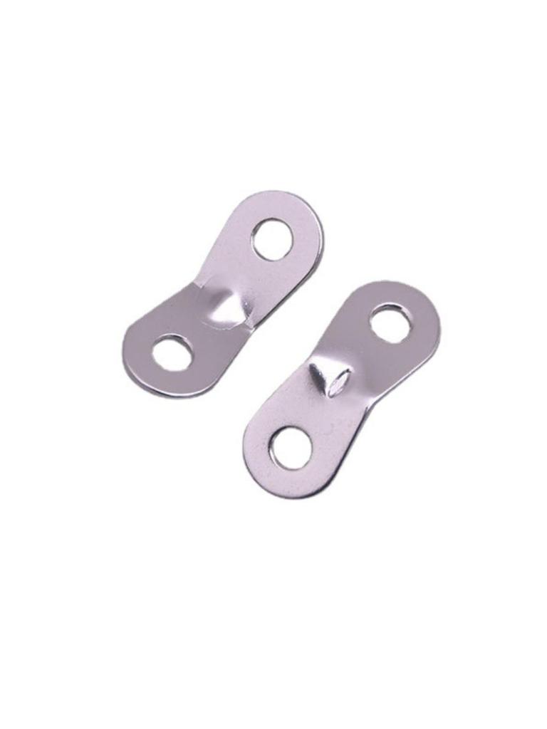 Double-Eye Fixed Outdoor Aluminum Alloy Tent and Canopy Rope Buckle