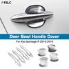 Car Upgrade Chrome Silver Door Bowl Handle Cover For Kia Sportage R 2010-2015 Cars Accessories Decoration