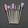 9Pcs Emery Nail Drill Bits Set Polishing Tools Grinding Head for Manicure Drills Machine