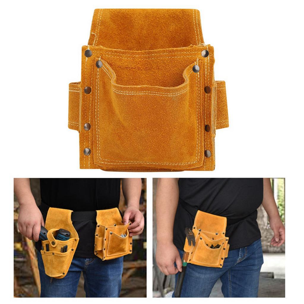 Practical Tool Storage Bag, Tool Waist Bag, High Strength Woodworking for Interior Decoration