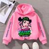Ropa Infantil Kpop Caza de Brujas, Incluyendo Sudaderas con Capucha y Sudaderas de Moda para Niñas y Niños de 3 a 12 Años para Primavera y Otoño
