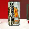 Fire Truck Case For Samsung Galaxy M14 M34 M54 M13 M53 M56 M52 M32 M16 M11 M21 M31 M35 M12 M15 M36 M55