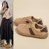 Soft-soled German Training Shoes Women's 2025 Autumn New Lace-up Versatile Retro Design Flat-bottomed Student Sports and Leisure Shoes