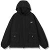 Gubin Oversized Pintuck Windbreaker