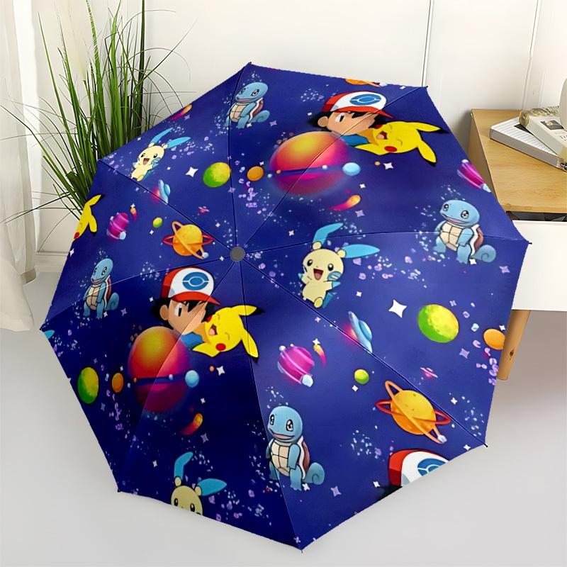 

1pc Pokemon Universe Automatic Cute Umbrella 8-Bone Design Compact Gear for Outdoor Travel, Perfect Holiday Gift yy251230064