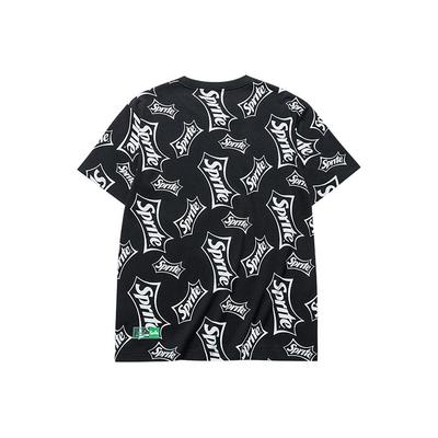 Anta X Sprite Her Yerde Logo Baskılı Bol Tişört Unisex Üst Siyah 952129148-3