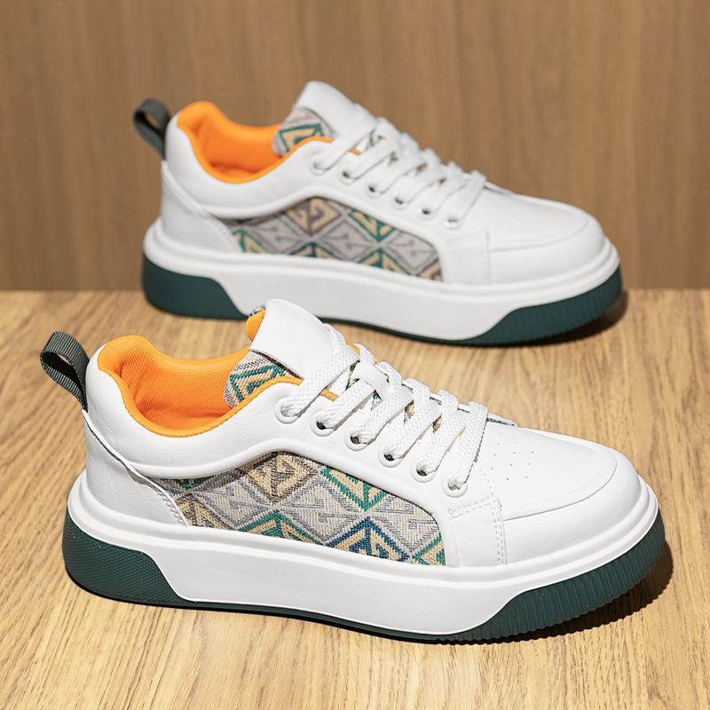Summer New Low-top Platform Skateboard Shoes Student Sports and Leisure Shoes Printing