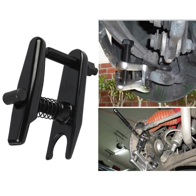 Vehicle Ball Joint Puller Tool Hexagonal Shaft Compatibility Alloy Steel Construction Twin Hole Mechanism Compact Design