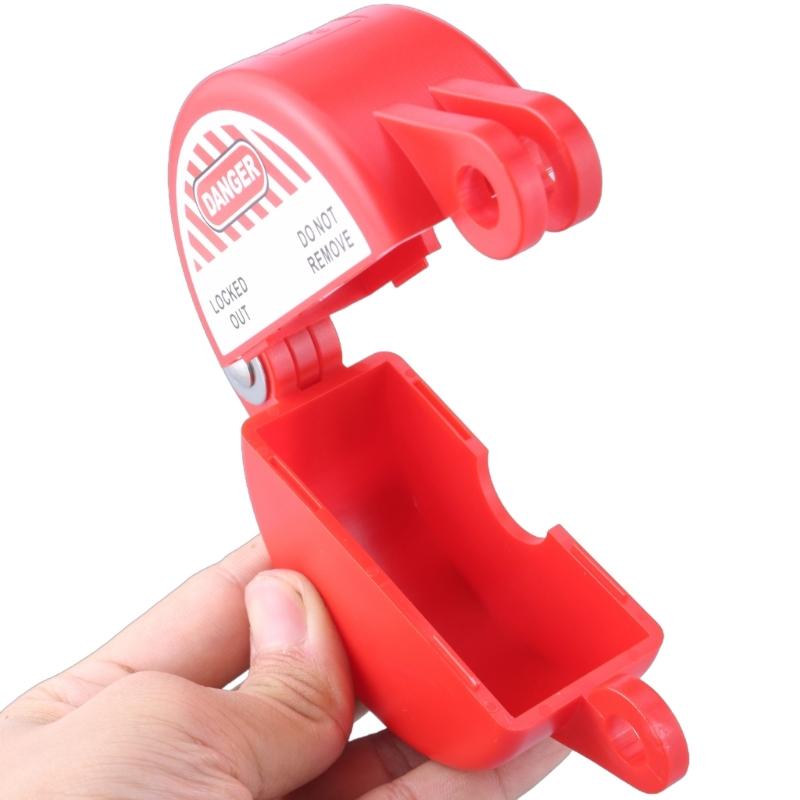 Secure Water Tap Locking Set with Padlock Gate Valves Lockout System Plastic Gate Valves Lock with Combo Lock for Home