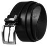 Wide Leather Belt PTN LTP-TEX-95-9579 Black
