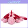 Sky Dragon Plush Pillow 70cm Fluffy Toy With Creative Design For Children And Teens