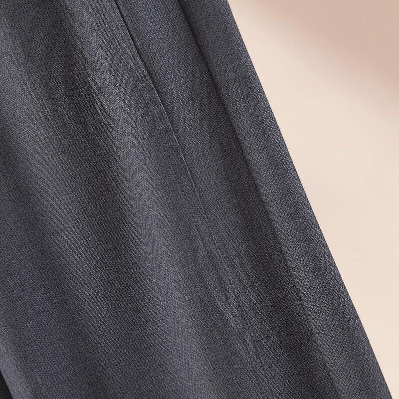 Cypress House Women's Elastic Waist Wide-Leg Suit Pants