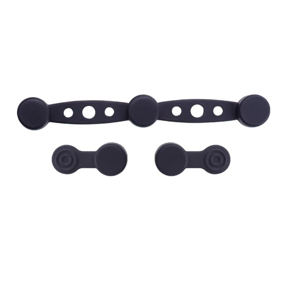 

Reusable Oven Liner Non-Scratch Design Air Fryer Baking Paper Magnets Air Fryer Accessories Round - Black