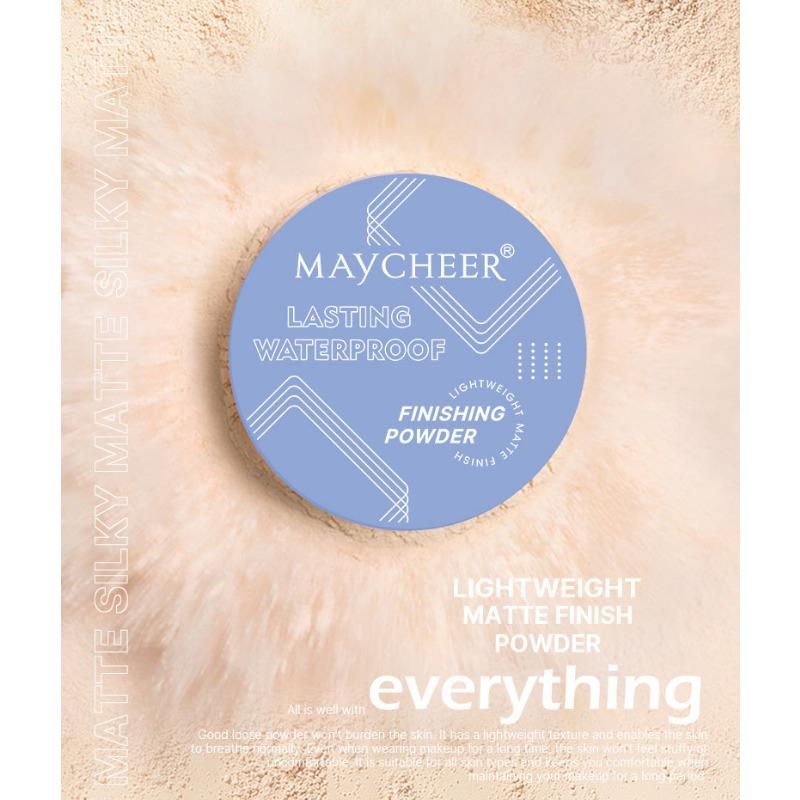 Maycheer Long Lasting Waterproof Matte Loose Powder For Setting Makeup