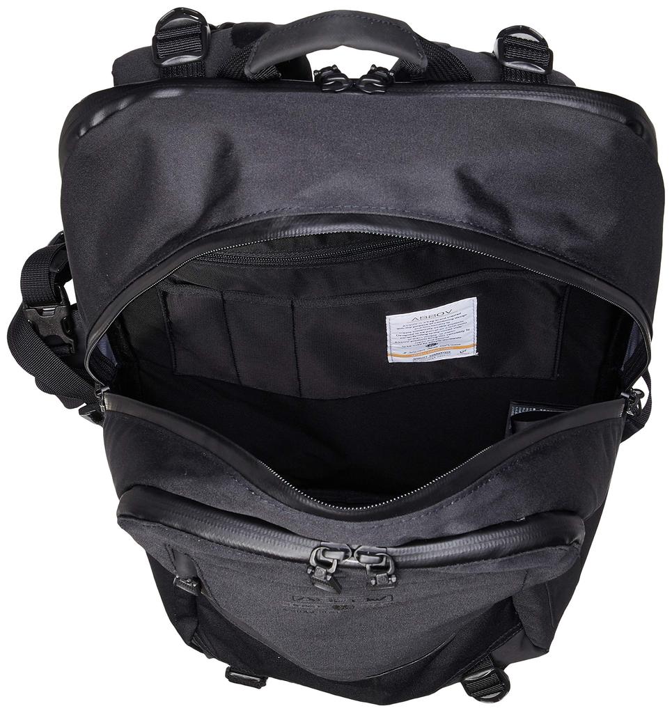 [Assob] Wodoodporny plecak dzienny 141600 WODOODPORNY CORDURA 305D Czarny