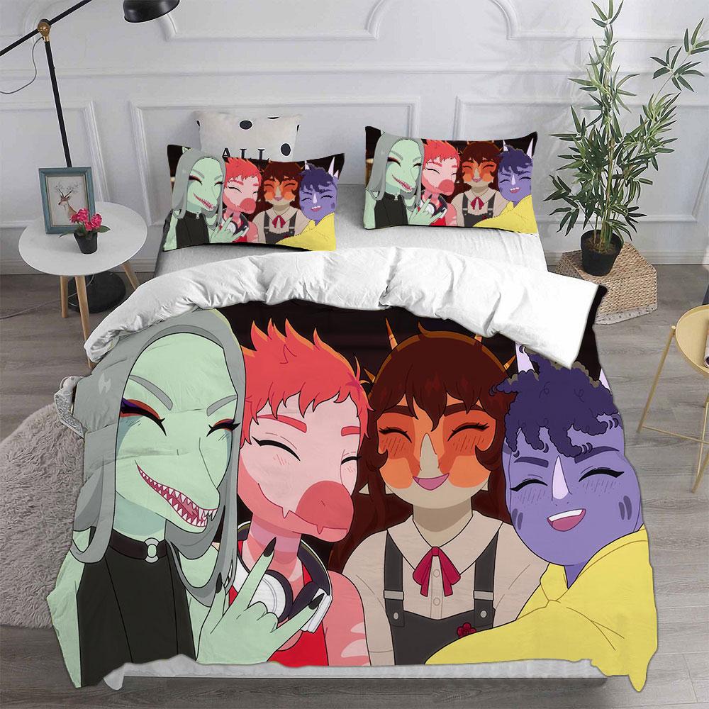

Comforter Fashion Game Goodbye Volcano High Bedding Sets Comforter Quilt Bed Pillow Case 2-3 Pieces Sets Kids Adult Size Comforter (quilt)-EU Single(135*200cm)3pcs
