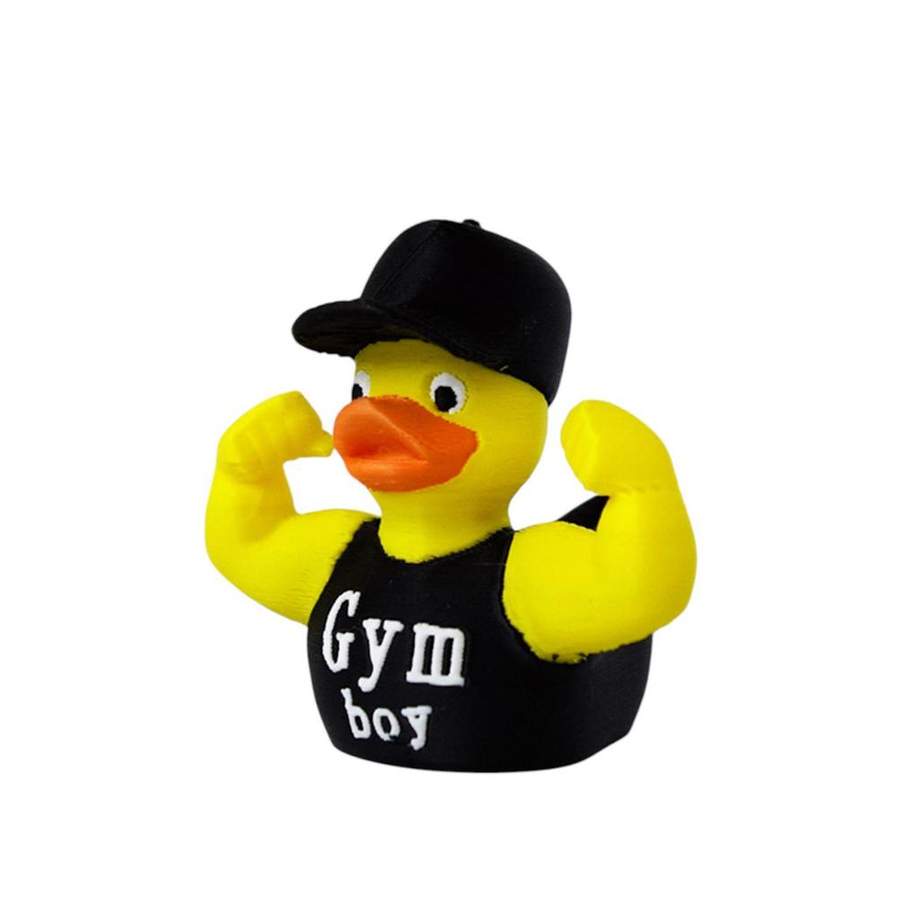 3D Printed Duck Ornament - Creative Fitness Series for Desktop Prank Party