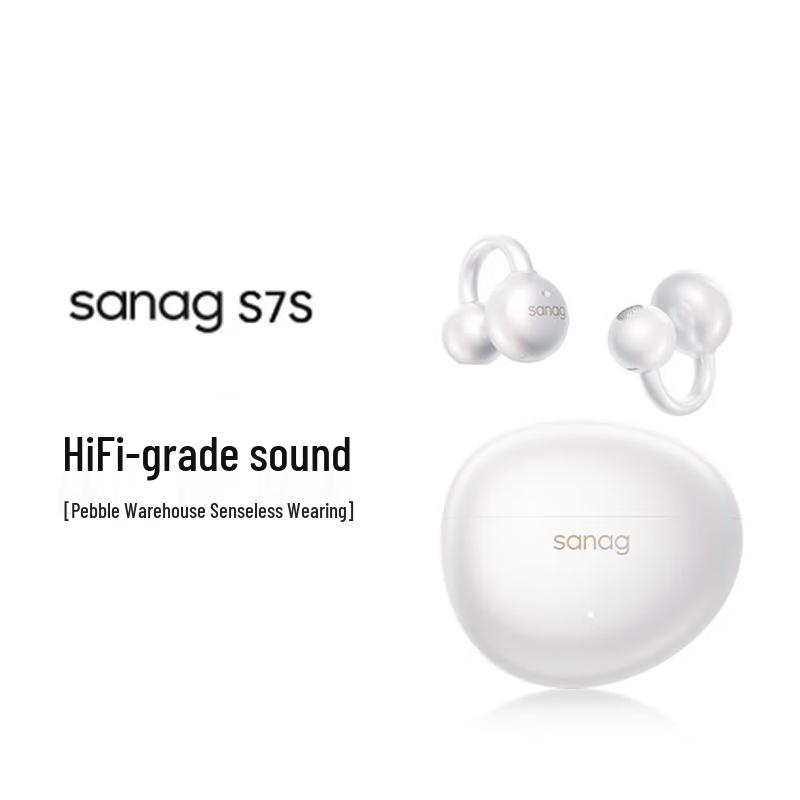 

SANAG S7S AI Open-Ear Clip Bluetooth Headset