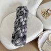 Modern Minimalist Nordic Linen Weaving Throw Pillow With Pp Cotton Filling For Living Room Decor