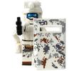 Ninja Warrior Superhero Doll With Weapon Single Building Block Assembly Toy