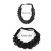 1 Pcs Synthetic Premium Adjustable Handmade Wig Braided Elastic Band Hair  Braiding Hair Headband Headwear For Women