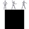Creepypasta siaubo rekvizitas Rake morphsuit kostiumas vaikams ir suaugusiems