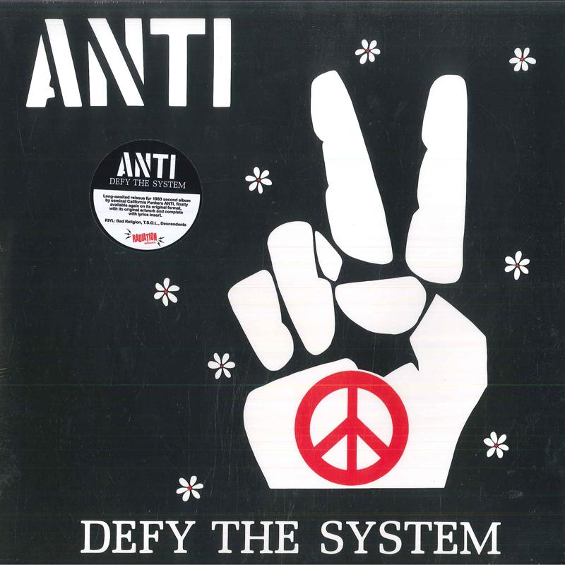 

LP Record ANTI - Defy The System RRS66 Radiation Reiss 2018 Italy Rock