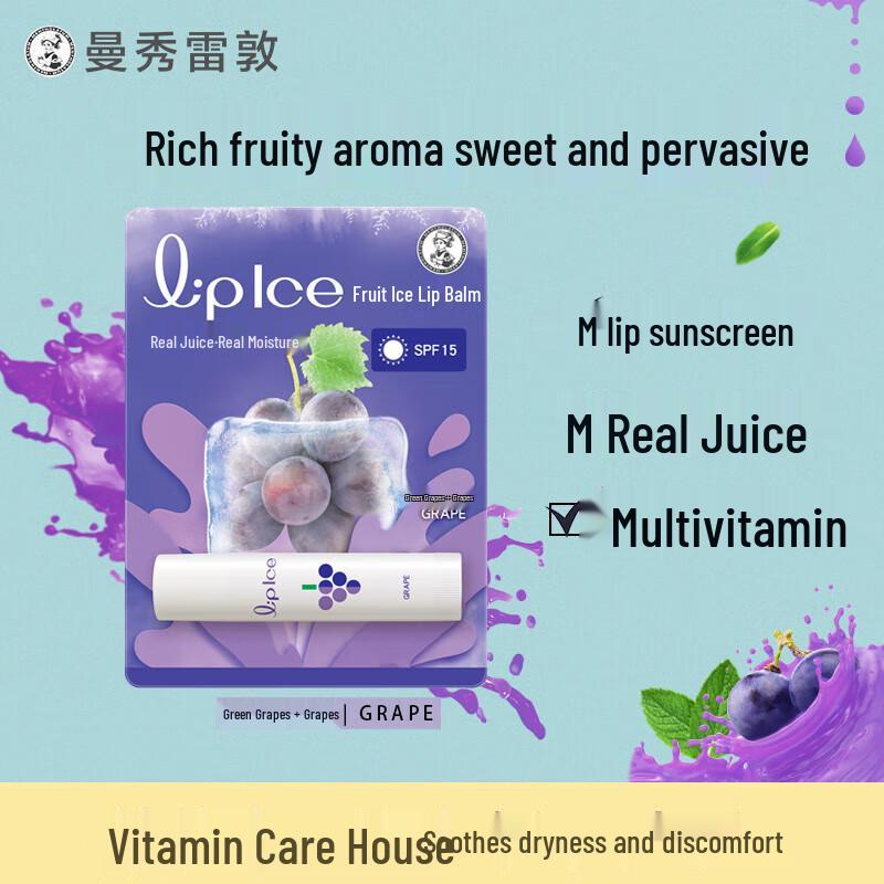 Mentholatum Hand Cream & Fruit Lip Balm Set