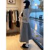 Boss's Pick: 2025 Petite Elegant Slimming 3D A-Line Wool-Blend Midi Skirt for Women – Perfect for Autumn/Winter.