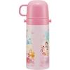 Skater 2WAY Straw with Cup Stainless Steel Kids Water Bottle 350ml Disney Princess 22 Girls SKCP3-A