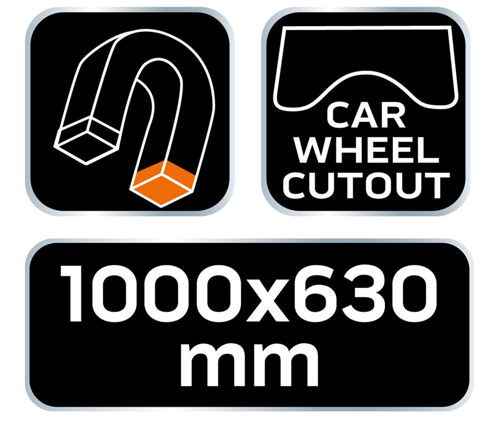 NEO magnetic mat (circle cutout)