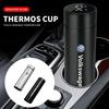 B5 2025 Het För Volkswagen Bil Smart Termosmugg Isoleringskopp LED Digital Temperaturvisning För Volkswagen VW GTI Rline R Po