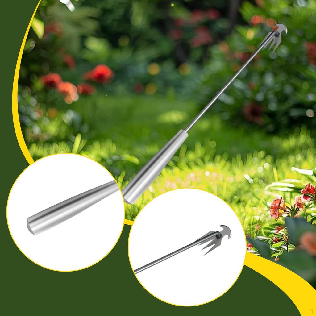 Manual Weeder Grass Puller Garden Remover for Courtyard Flower Planting 40cm