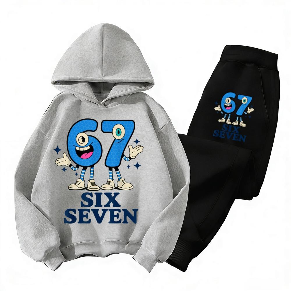 2-14 år pojkar och flickor kläder 67 bekväm barndräkt hudvänlig skolkläder barn bekväm sweatshirtdräkt