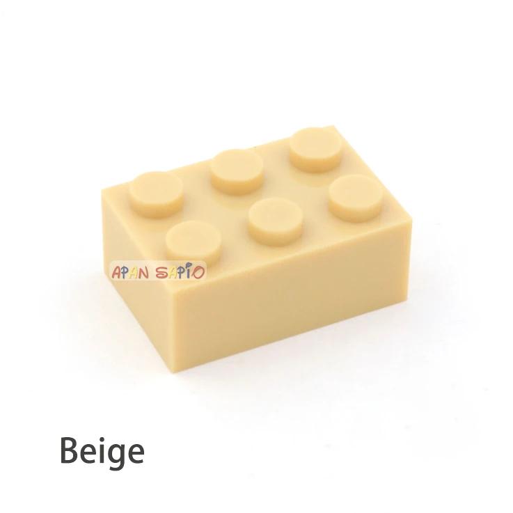 200Pcs Thick First-Class 2X3 Self-Assembly First-Class Building-Set First-Class Bricks High-Standard Miniature-Figureures Construction