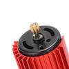 2 Speed   370 Metal Gear Brushed Motor with Heat Sink for WPL RC Car Upgrade Parts Accessories