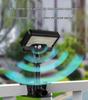 Solar-Powered Dual-User Clip-on Outdoor Wall Lamp with Remote Control