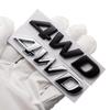 Logo 4WD in Metallo 3D Adesivi Decalcomanie Emblema Distintivo per Portellone Posteriore Parafango Auto Styling Accessori Per Hyundai IX25 IX35 Tucson Santafe