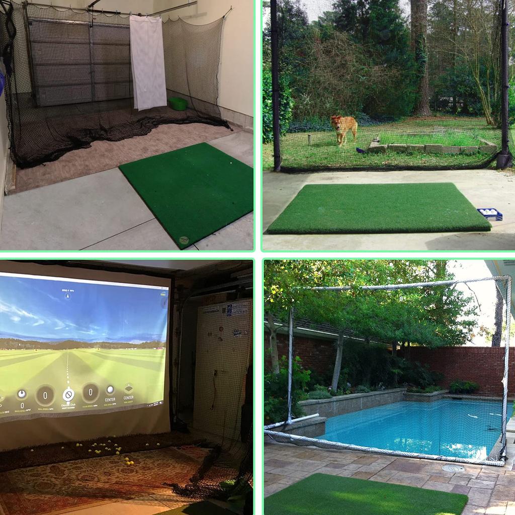 IUZEAI 10x10ft Golf Net, High Impact Golf Practice Net, Golf Sports Net, Barrier Net, High-Durability Nylon Net Material, Golf Hitting Net