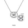 Women's Double Circle Dynamic Necklace - Trendy, Versatile, Simple Design, Luxurious Clavicle Chain
