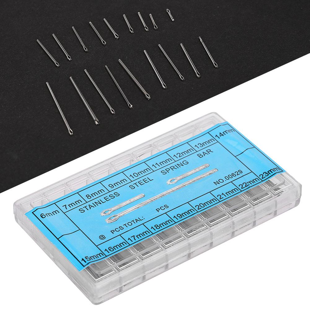 18Sizes Metal Spring Bar Steel Watch Band Linking Pin Strap Connection Accessory 6-23mm