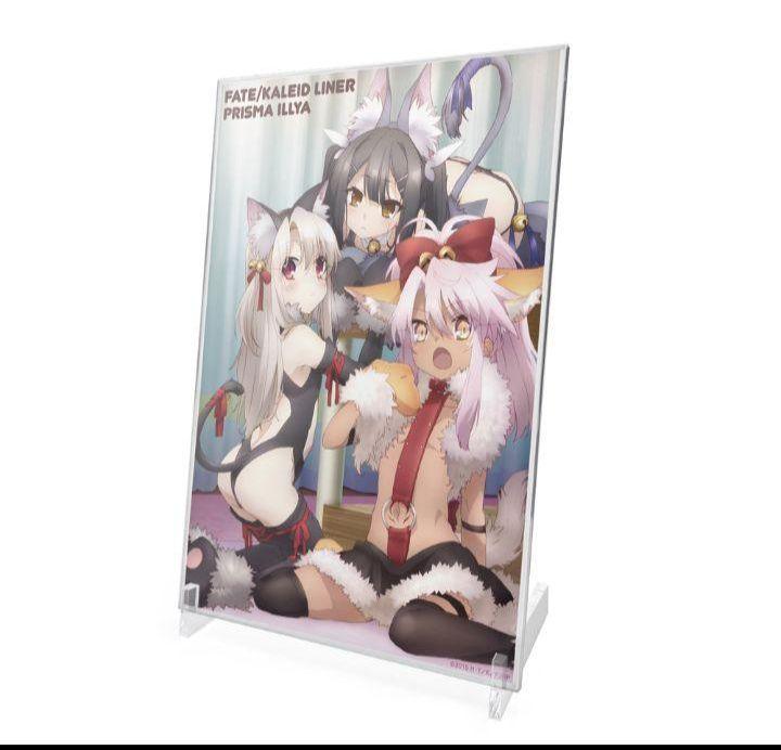 [USED] Prisma Illya Kemomimi Illya Miyu Chloe Acrylic Stand Acrylic Art