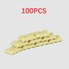 50/100PCS Military Sandbag DIY Army Scene Parts Compatible WW2 Soldiers Figures Weapon Building Blocks Toys for Children
