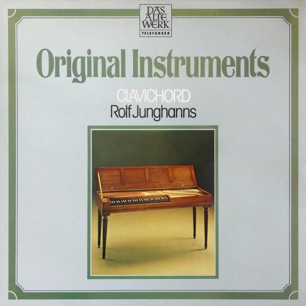 

LP Record ROLF JUNGHANNS - Clavichord 642073AP Telefunken 1979 Germany Classical Used
