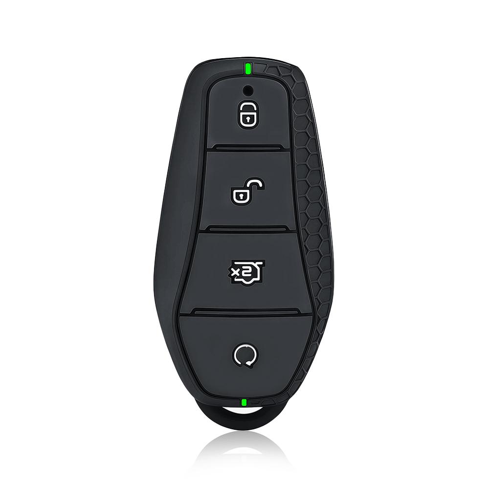 

For Byd Atto 3 Han Ev Dolphin Song Pro Max Tang Dm Yuan Dolphin E2 Qin Plus New Silicone Holder Chain Key Case Car Key Cover
