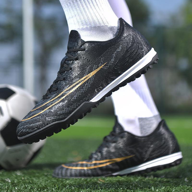 Neue Fußball Sport Schuhe Outdoor Professionelle Fußballstiefel für Unisex Rutschfeste Trainings Sport Futsal Match Sport Sneaker