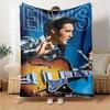 Elvis Presley Blanket Warmthful Decor Suitable For Office Couch Office Chair Allseason Use Stylish Decor Ideal Gift For Birthday Valentine'S Day