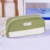 Large Capacity Stationery Bag Desktop Organizer Storage Bag Fashion Pencil Bag  Stationery